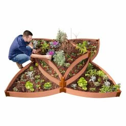 Outlet 🌟 Raised Garden Beds Frame It All 1-inch Series Composite Versailles Sunburst Raised Garden Bed Kit - 96L X 96W X 16.5H In. 💯 9 Outlet 🌟 Raised Garden Beds Frame It All 1-inch Series Composite Versailles Sunburst Raised Garden Bed Kit - 96L X 96W X 16.5H In. 💯 -Raised Garden Beds Sales detail2ANTH037