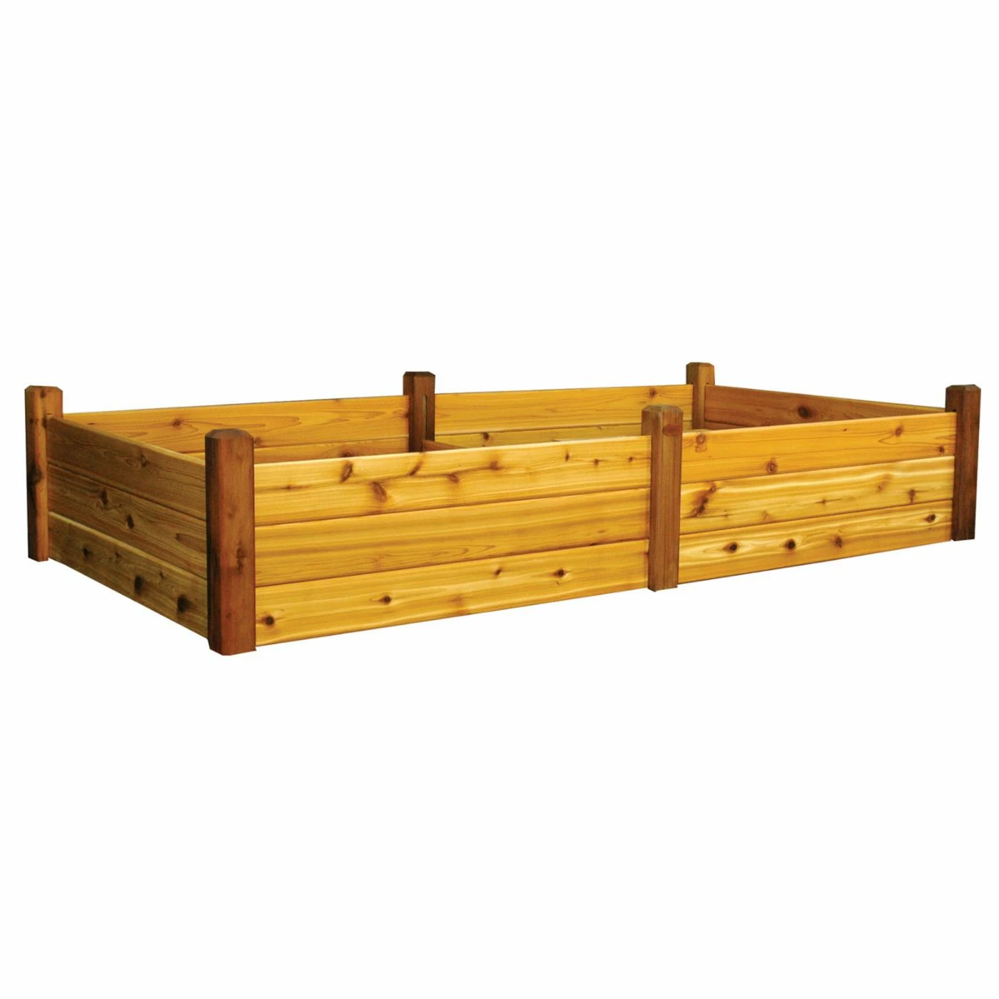 Raised Garden Beds Gronomics Cedar Three Tier Raised Garden Bed 6 Raised Garden Beds Gronomics Cedar Three Tier Raised Garden Bed - Image 4