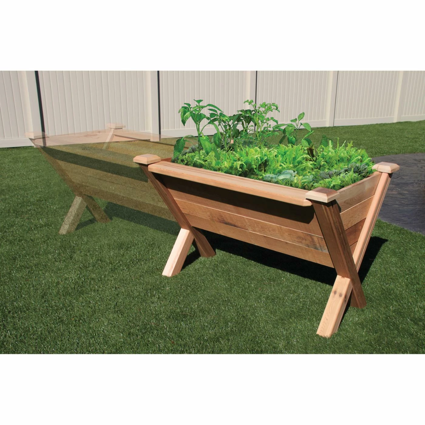 Budget ๐ Raised Planter Boxes Gronomics Modular Rustic Garden Wedge Extension Kit ๐ 6 Budget ๐ Raised Planter Boxes Gronomics Modular Rustic Garden Wedge Extension Kit ๐ - Image 4