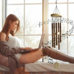 Top 10 🎉 Tubular Abble 29 In. Classic Wind Chime 🌟 -Raised Garden Beds Sales detail3ABBL012
