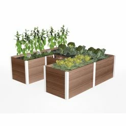 Hot Sale 😍 Raised Garden Beds Vita Urbana Vinyl U Shaped Keyhole Raised Garden Bed ✨ -Raised Garden Beds Sales detail3NEA191