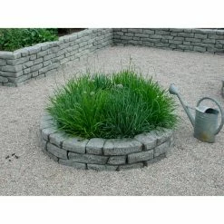 Cheap 🛒 RTS Companies Raised Garden Beds RTS Home Accents Curved Rock Lock Residential Landscaping - Set Of 2 👍 -Raised Garden Beds Sales detail3RTS092