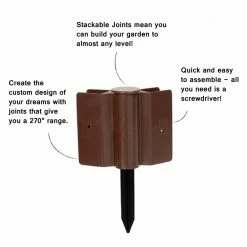 Wholesale ❤️ Raised Garden Beds Frame It All Tool-Free Composite L Shaped Raised Garden Bed Kit 🎁 -Raised Garden Beds Sales detail4ANTH032