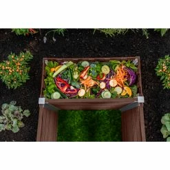 Hot Sale 😍 Raised Garden Beds Vita Urbana Vinyl U Shaped Keyhole Raised Garden Bed ✨ -Raised Garden Beds Sales detail4NEA191
