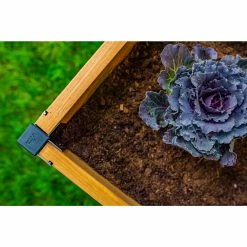 Hot Sale 🔔 Raised Garden Beds Vita Mezza Cedar Rectangular Keyhole Raised Garden Bed ✨ -Raised Garden Beds Sales detail4NEA193