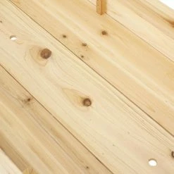 Wholesale 👍 Sunnydaze Decor Raised Planter Boxes Sunnydaze Outdoor Wood Elevated Garden Planter Box - 27.5 Inches Tall 🎁 -Raised Garden Beds Sales detail4NETH1356