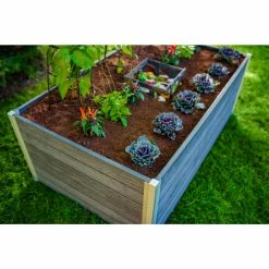 Buy 😉 Raised Garden Beds Vita Urbana Vinyl Rectangle Keyhole Raised Garden Bed 🧨 -Raised Garden Beds Sales detail6NEA190