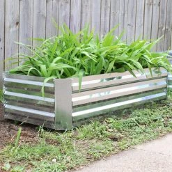 Outlet 🤩 Sunnydaze Decor Raised Garden Beds Sunnydaze Corrugated Galvanized Steel Raised Garden Bed ✔️ -Raised Garden Beds Sales detail6NETH1362