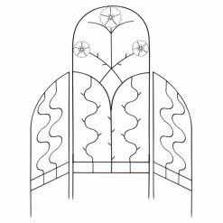Best Sale ⌛ Iron Achla Designs Primrose Garden Trellis 🔥 -Raised Garden Beds Sales detailMA1278
