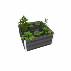Best Pirce 🔥 Raised Garden Beds Vita Urbana Vinyl Cube Keyhole Raised Garden Bed ⭐ -Raised Garden Beds Sales detailNEA189
