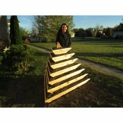 Outlet ✨ Container Gardens Infinite Cedar Plant Pyramid 7 Level Cedar Planter 🔥 -Raised Garden Beds Sales detailTEI029