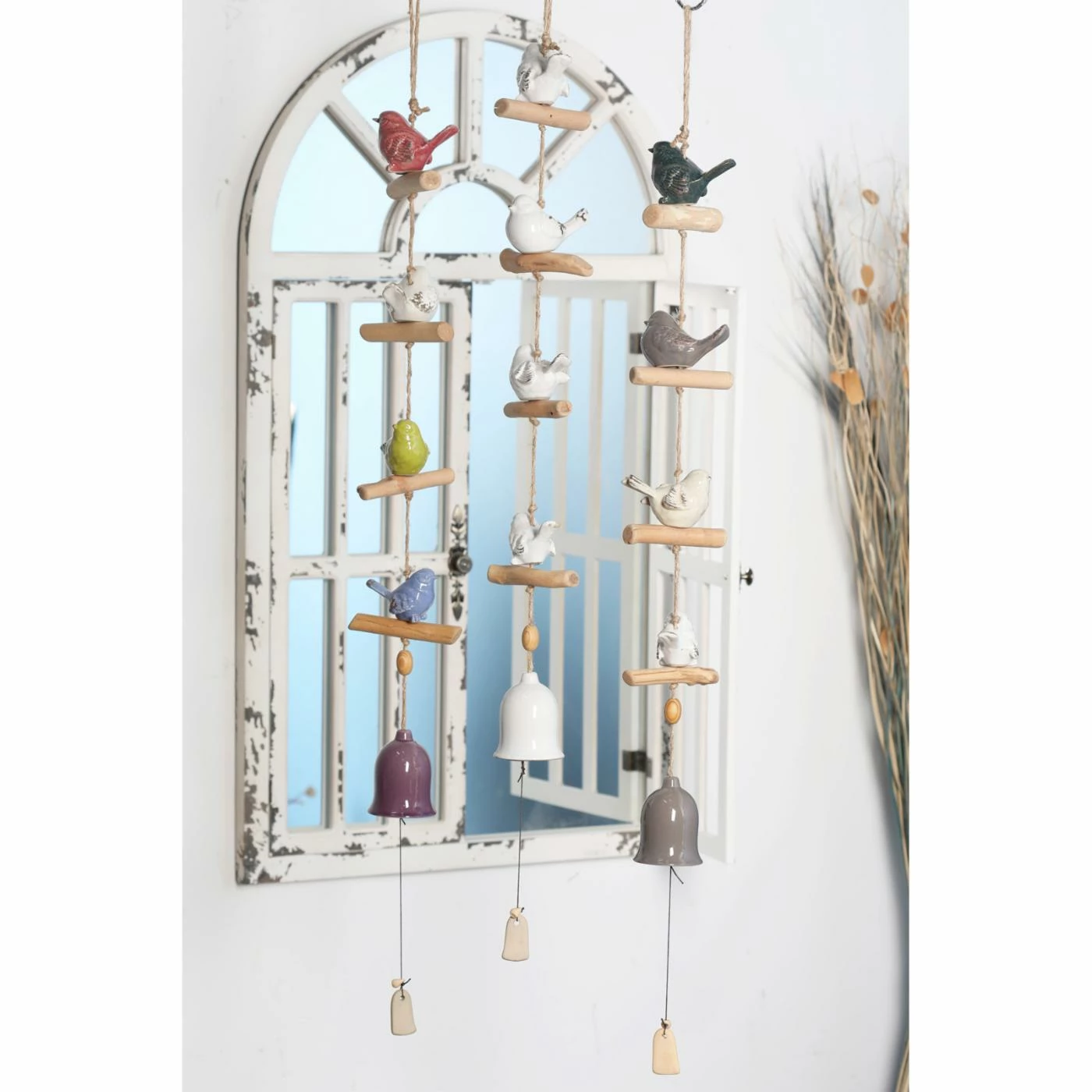 Coupon ๐ Animal And Bug DecMode Ceramic Petite Birds And Bell Wind Chime - Set Of 3 ๐ 5 Coupon ๐ Animal And Bug DecMode Ceramic Petite Birds And Bell Wind Chime - Set Of 3 ๐ - Image 3
