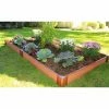 Best Sale 🥰 Raised Garden Beds Frame It All 1-inch Series Composite Raised Garden Bed Kit - 4ft. X 8ft. X 5.5in. 🥰 -Raised Garden Beds Sales inuseANTH004