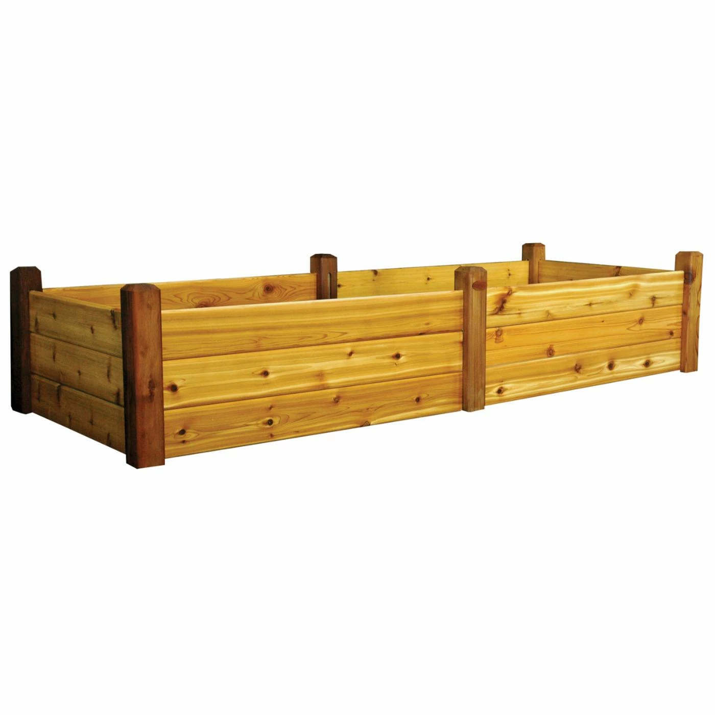 Raised Garden Beds Gronomics Cedar Three Tier Raised Garden Bed 4 Raised Garden Beds Gronomics Cedar Three Tier Raised Garden Bed - Image 2