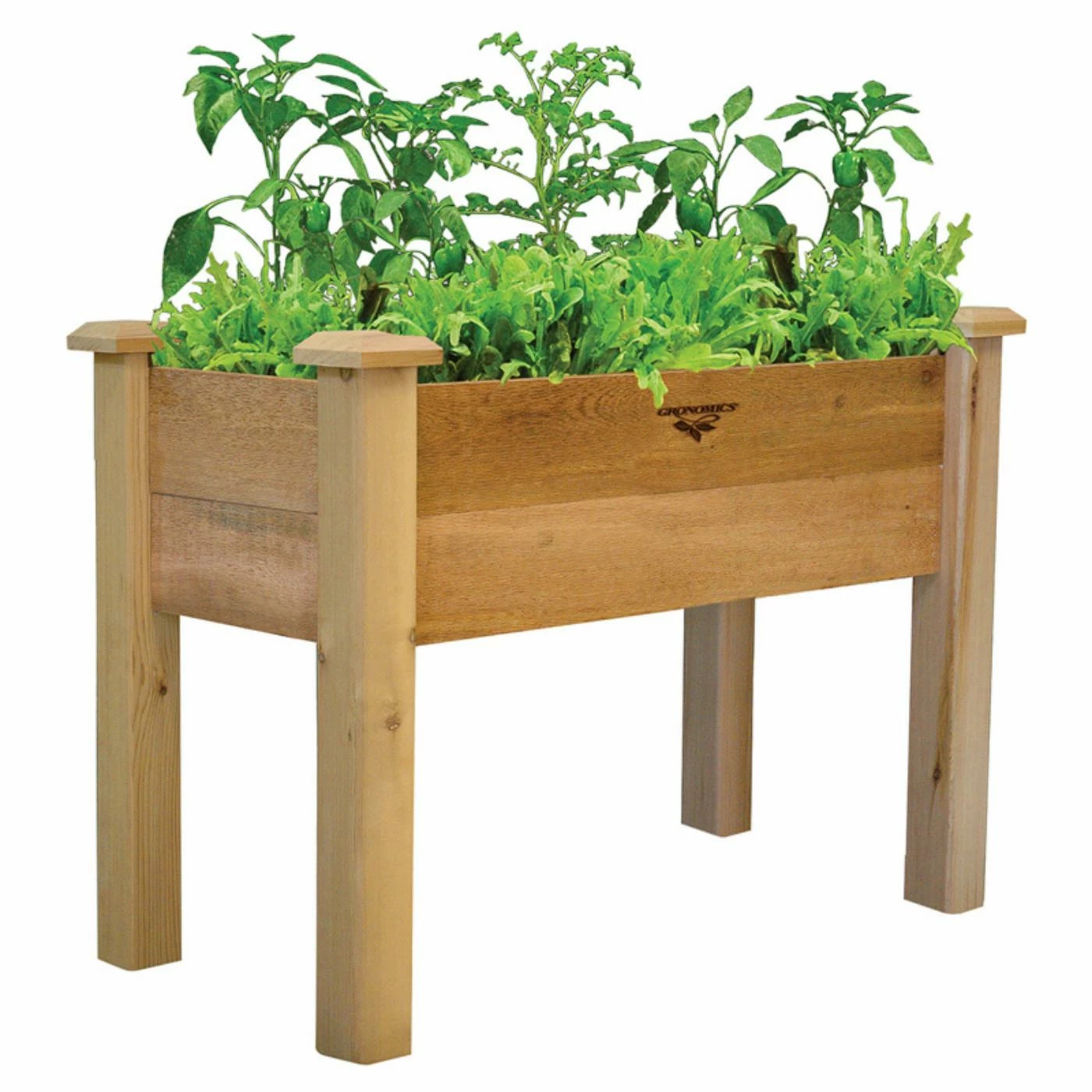 Cheap 🔔 Raised Planter Boxes Gronomics Rustic Cedar Raised Garden Bed ❤️ 4 Cheap 🔔 Raised Planter Boxes Gronomics Rustic Cedar Raised Garden Bed ❤️ - Image 2