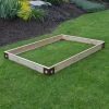 Best reviews of 💯 A & L Furniture Raised Garden Beds A & L Furniture Cedar Raised Garden Bed With Steel Corners 👏 -Raised Garden Beds Sales masterALF270