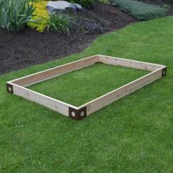Best reviews of 💯 A & L Furniture Raised Garden Beds A & L Furniture Cedar Raised Garden Bed With Steel Corners 👏
