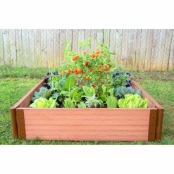 Top 10 🎁 Raised Garden Beds Frame It All Tool-Free Composite Raised Garden Bed Kit - 4L X 4W X 0.9H Ft. 🌟