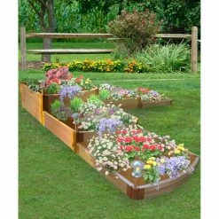 Raised Garden Beds Sales 8 Best deal ๐ Raised Garden Beds Frame It All 1-inch Series Composite Split Waterfall Raised Garden Bed Kit - 144in. X 144in. X 22in. ๐