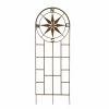 Hot Sale 😀 Steel Deer Park Ironworks Compass Garden Trellis 🧨