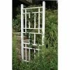 Promo 👏 Dura-Trel Wellington 6.25-ft. Vinyl Wall Trellis - White 😍 -Raised Garden Beds Sales masterDU060