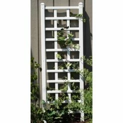 Brand new 👍 Dura-Trel Providence 6.25-ft. Vinyl Wall Trellis - White ⭐