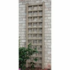 Top 10 😉 Dura-Trel Providence 6.25-ft. Vinyl Wall Trellis - Mocha 🤩