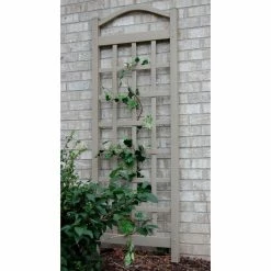Brand new 🔔 Dura-Trel Cambridge 6-ft. Vinyl Arch Trellis - Mocha 🎉
