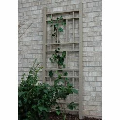 Brand new ⌛ Dura-Trel Wellington 6.25-ft. Vinyl Wall Trellis - Mocha 🎉