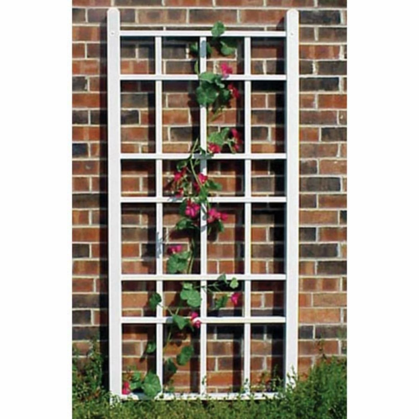 Discount ✨ Dura-Trel Cottage 5.5-ft. White Vinyl Wall Trellis ⭐ 3 Discount ✨ Dura-Trel Cottage 5.5-ft. White Vinyl Wall Trellis ⭐