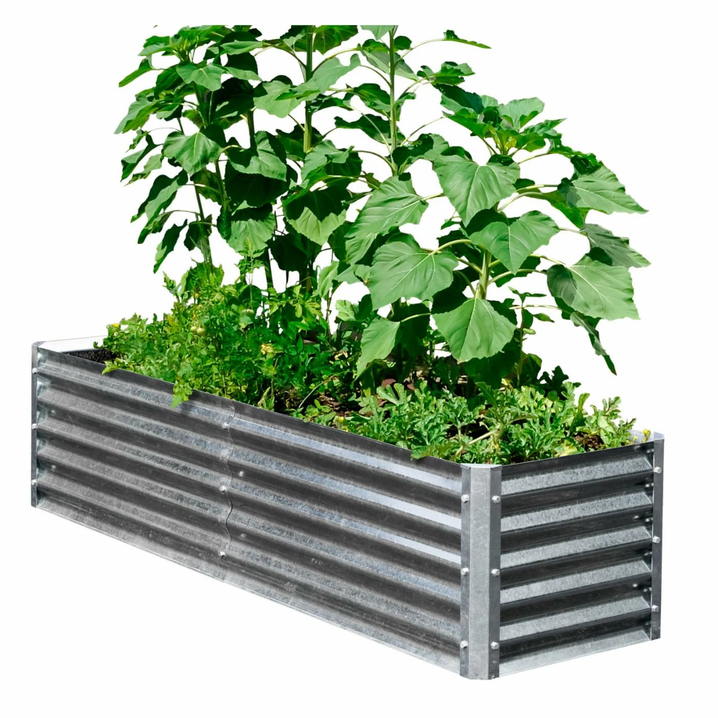 Best Sale ❤️ Raised Garden Beds EarthMark Galvanized Metal High Planter Raised Garden Bed Bundle ✔️ 3 Best Sale ❤️ Raised Garden Beds EarthMark Galvanized Metal High Planter Raised Garden Bed Bundle ✔️
