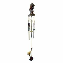 Discount 😍 Whimsical Great World 31 In. Warrior Wind Chime 🥰