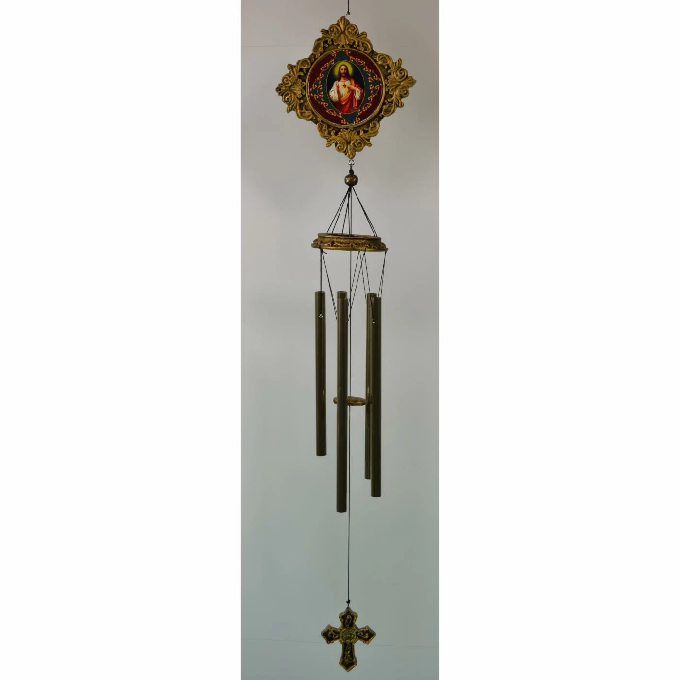 Flash Sale ๐ Whimsical Great World Jesus Portrait Religious Wind Chime โจ 3 Flash Sale ๐ Whimsical Great World Jesus Portrait Religious Wind Chime โจ
