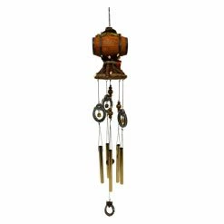 Best deal 😀 Whimsical Great World 30 In. Barrel Western Wind Chime 👏