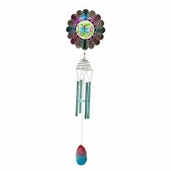 Outlet 🧨 Animal And Bug Great World Butterfly 28 In. Wind Chime With Spinner 😍