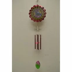 Buy ⭐ Animal And Bug Great World Two Butterflies Wind Chime With Spinner 🔥