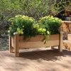 Best deal 🌟 Raised Planter Boxes Gronomics Cedar Rustic Planter Box 🎁 -Raised Garden Beds Sales masterGRON001