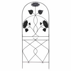 Discount 👍 Iron Achla Designs Sunflower Garden Trellis 😍