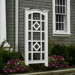 Discount 💯 New England Arbors Vita Milan 4.75-ft. Vinyl Arch Wall Trellis ❤️