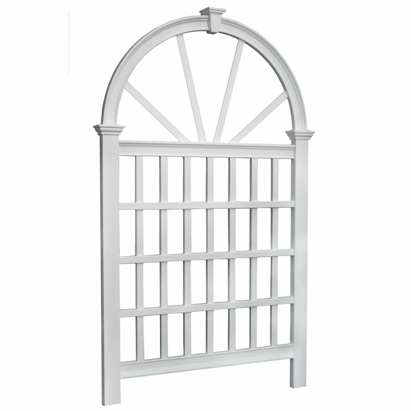 Promo โญ New England Arbors Vita 7 Ft. White Vinyl Vienna Arch Trellis ๐ 3 Promo โญ New England Arbors Vita 7 Ft. White Vinyl Vienna Arch Trellis ๐