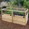 Promo 👏 Raised Garden Beds Outdoor Living Today Raised Cedar Garden Bed - 6 X 3 Ft. 🥰 -Raised Garden Beds Sales masterOLT023