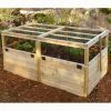 Promo 🥰 Raised Garden Beds Outdoor Living Today Raised Cedar Garden Bed With Trellis/Lid - 6 X 3 Ft. 🤩 1 Promo 🥰 Raised Garden Beds Outdoor Living Today Raised Cedar Garden Bed With Trellis/Lid - 6 X 3 Ft. 🤩 -Raised Garden Beds Sales masterOLT024