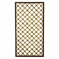 Deals ⭐ Wood Oriental Furniture Tall Traditional Bamboo Trellis 🤩