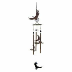 Best deal ⌛ Animal And Bug Sunset Vista Wilderness Wonders 28 In. Eagle Chime 💯