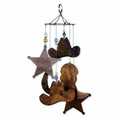 Buy ⌛ Whimsical Sunset Vista Horsing Around 12 In. Garden Chime - Western 👍