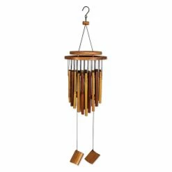 Coupon 🔥 Tubular Sunset Vista Apricot Bamboo Chime 😍