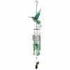Hot Sale 🎉 Animal And Bug Sunset Vista 39 In. Garden Party Pink Throated Hummingbird Wind Chime ⭐ -Raised Garden Beds Sales masterSUNV056