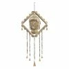 Brand new ✔️ Whimsical DecMode 30 In. Buddha Face Wind Chime ⭐ -Raised Garden Beds Sales masterUMA12204