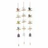 Coupon 😉 Animal And Bug DecMode Ceramic Petite Birds And Bell Wind Chime - Set Of 3 🔔 -Raised Garden Beds Sales masterUMA9362