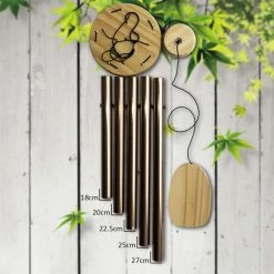 Top 10 🎉 Tubular Abble 29 In. Classic Wind Chime 🌟 -Raised Garden Beds Sales scaleABBL012